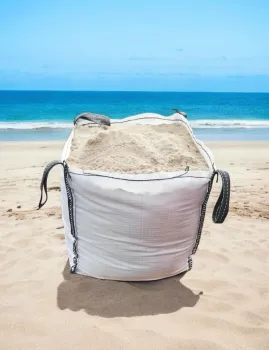 250 kg Quarzsand Beachsand Strandsand weißer Sand Sand sehr fein