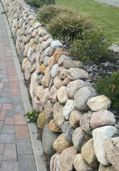 1000 kg Nordische Findlinge 10-50cm Natursteine Friesenwall Steine inkl. Versand